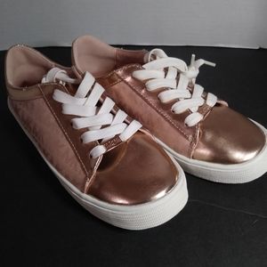 Michael Kors Rose Gold Sneakers